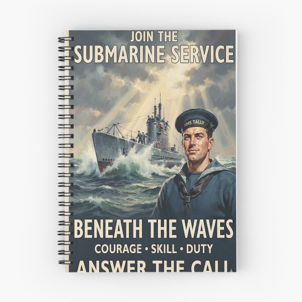 Item preview, Royal Navy Submarine Service Answer the Call designed and sold by Skyframe Aviation.