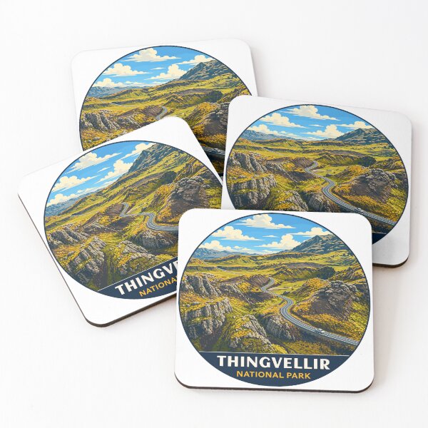 Item preview, Thingvellir National Park Iceland – Vintage Nordic Wilderness Adventure designed and sold by Gideon Emmerich.