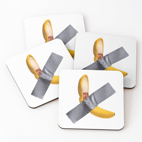 Item preview, Duct Tape Banana Face Funny Art Tee designed and sold by endgranucci.