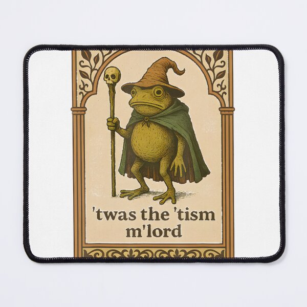 Item preview, Funny Wizard Frog Design with Autism Awareness Theme designed and sold by shyfart.
