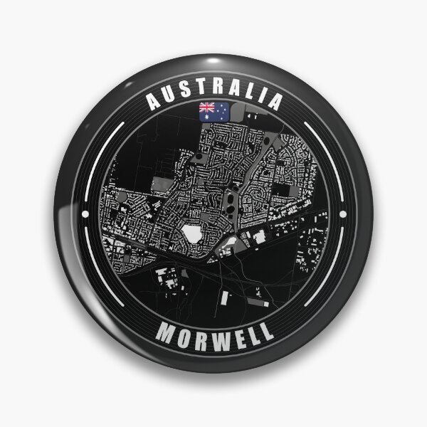 Item preview, Morwell Australia City Map  designed and sold by Thistle-TShop.