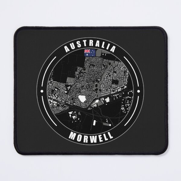 Item preview, Morwell Australia City Map  designed and sold by Thistle-TShop.