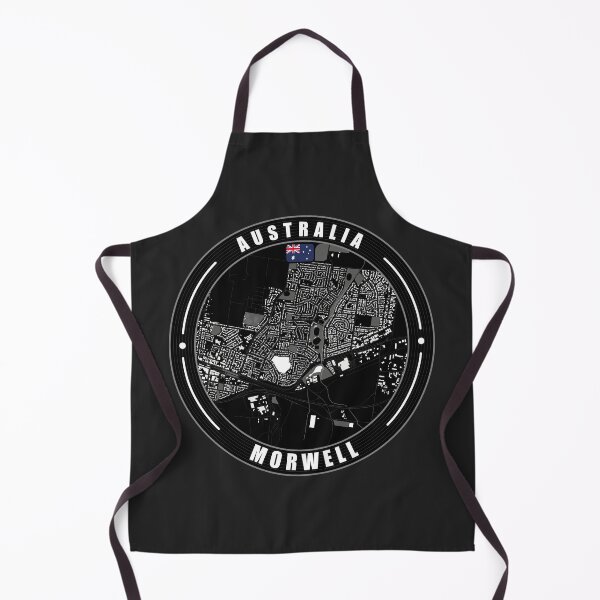 Item preview, Morwell Australia City Map  designed and sold by Thistle-TShop.