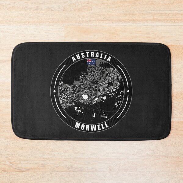 Item preview, Morwell Australia City Map  designed and sold by Thistle-TShop.