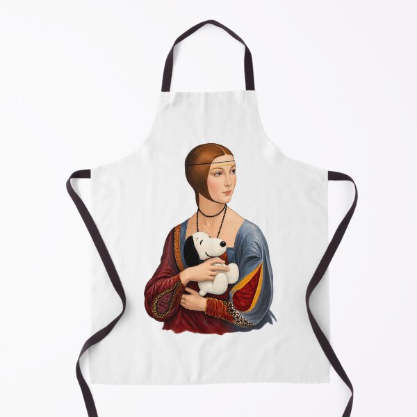 Item preview, Artistic Illustration of a Lady with a Snoopy Dog Companion designed and sold by Tyler Rickard.