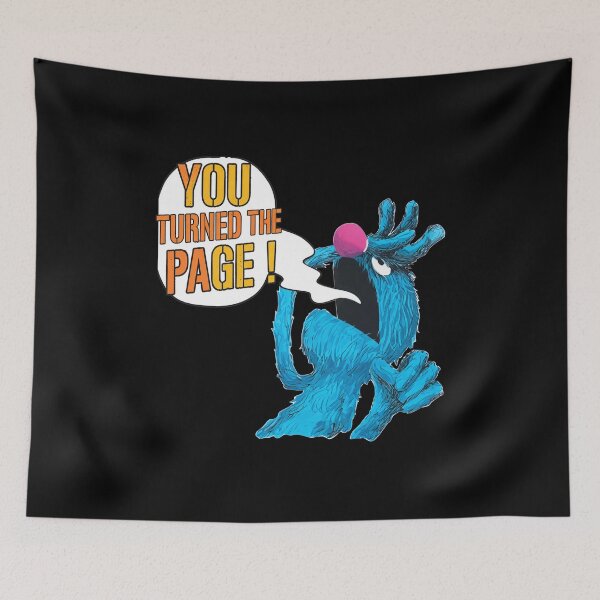 Item preview, You Turned The Page Blue Monster Surprise designed and sold by DIEGYNOSO12.