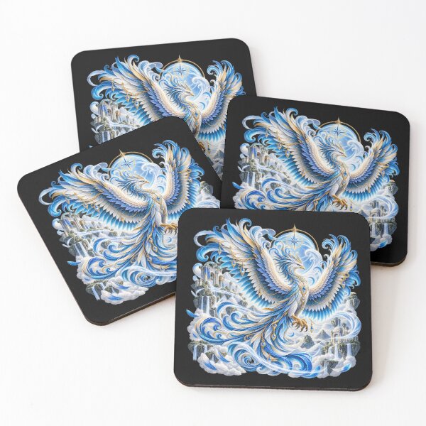 Item preview, Wind Phoenix – Celestial Bird of Air and Freedom designed and sold by TroviTutto.
