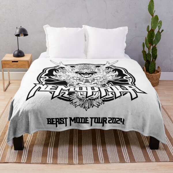 Item preview, Nemophila Beast Mode White designed and sold by KaileyBrekke.