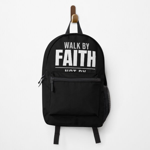 Item preview, Christian Faith Walk By Faith Not By Sight Scripture Bible Verse Christian T-Shirt designed and sold by LarsVegas2012.
