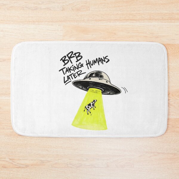 Item preview, Better Planet Awaits – Retro UFO Cow Abduction designed and sold by zzz888.