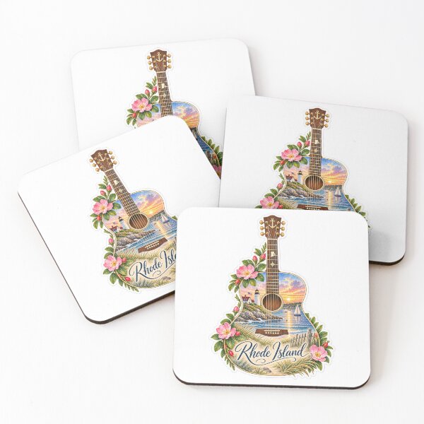 Item preview, Rhode Island Ocean State Guitar designed and sold by Whimspired By Paxx.