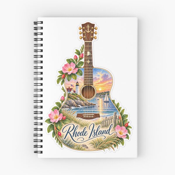 Item preview, Rhode Island Ocean State Guitar designed and sold by Whimspired By Paxx.