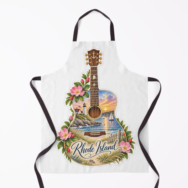 Artikelvorschau, Rhode Island Ocean State Gitarre entworfen und verkauft von Whimspired By Paxx.