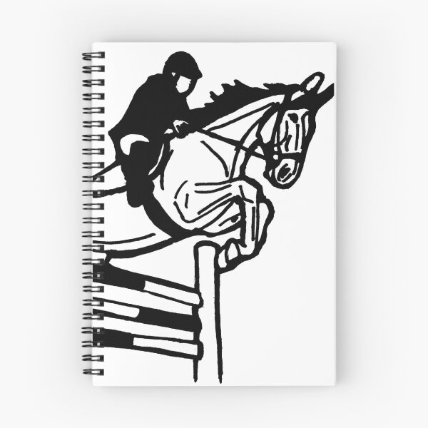 Item preview, showjumping horse and rider designed and sold by ShyflyerArts.