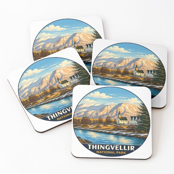 Item preview, Thingvellir National Park Iceland – Vintage Nordic Wilderness Adventure designed and sold by Gideon Emmerich.