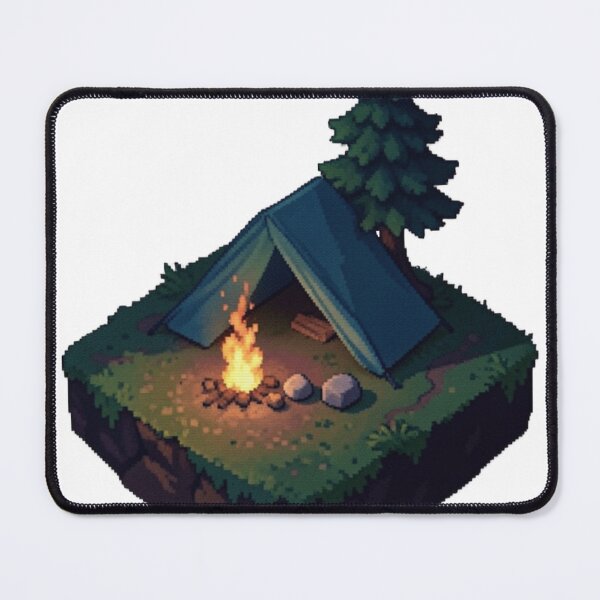 Item preview, Moonlit Woodland Camp — CRT Game Artwork designed and sold by seunghus.