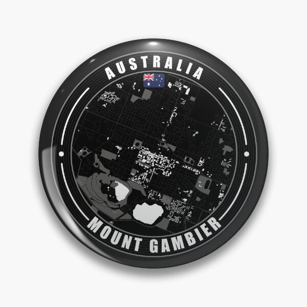 Item preview, Mount Gambier Australia City Map  designed and sold by Thistle-TShop.