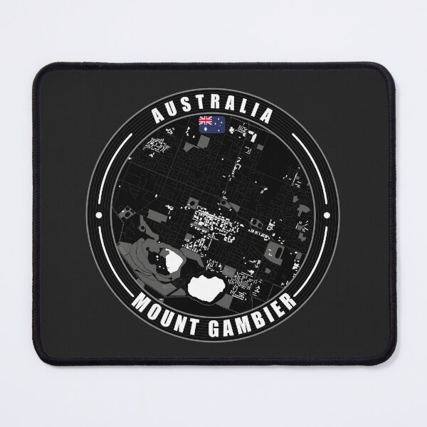 Item preview, Mount Gambier Australia City Map designed and sold by Thistle-TShop.