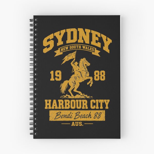Item preview, Sydney Australia Harbour City Bondi Vintage Varsity Design designed and sold by Yellowriversss.