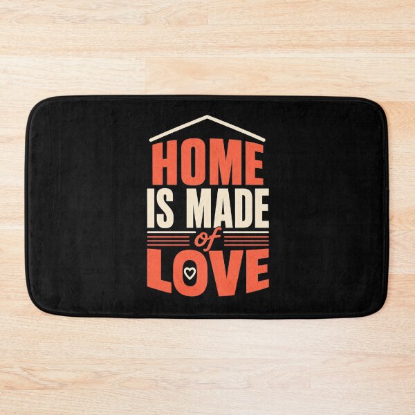 Item preview, Home Is Made of Love Family Quote designed and sold by the-dovlat.