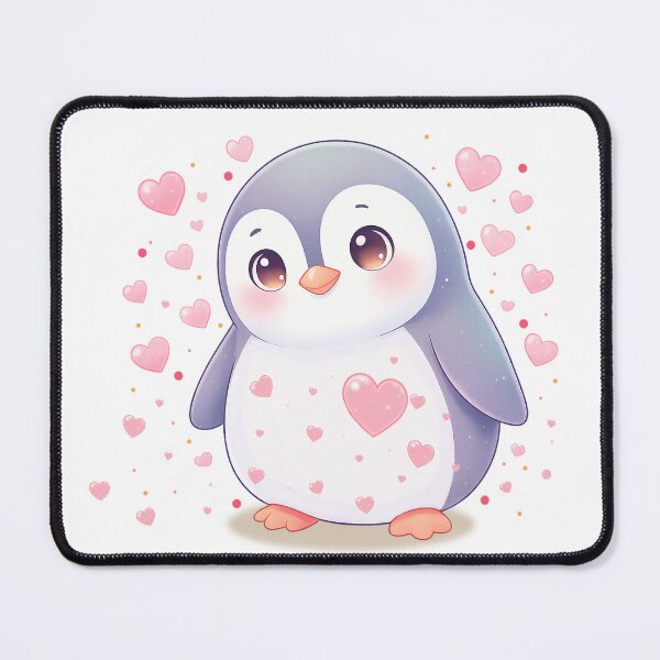 Item preview, Heart Penguin – Love in Pastel designed and sold by Herzbaumatelier.