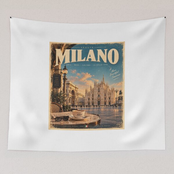 Item preview, Milano Italy – Vintage Italian City designed and sold by Fleetwood1994.