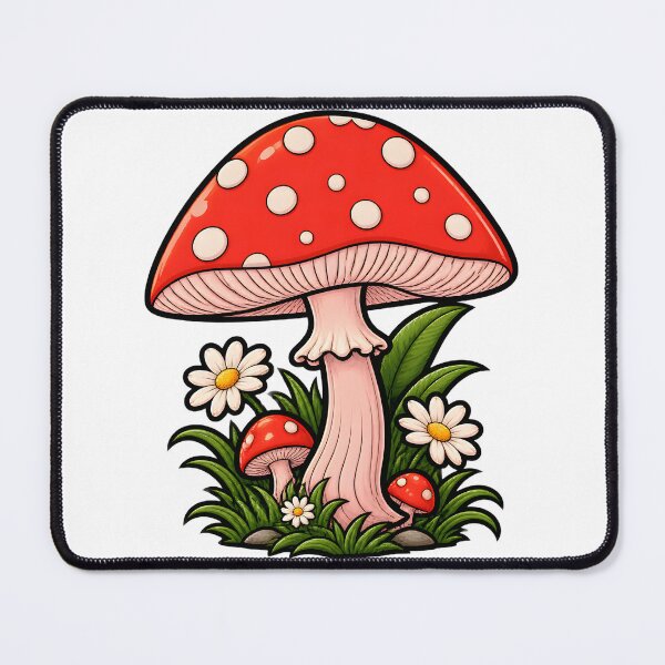 Item preview, Colorful Mushroom Art Design with Vibrant Fungi Illustration designed and sold by Tyler Rickard.