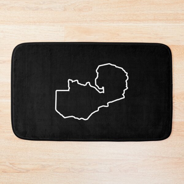Item preview, Zambia Country Outline ZM designed and sold by shitpostee.
