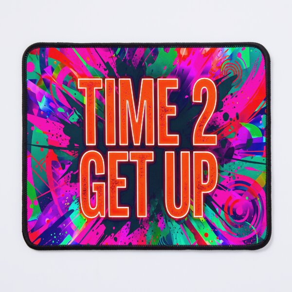 Item preview, TIME 2 GET UP ABSTRACT designed and sold by NOIMION DIGITAL ART.