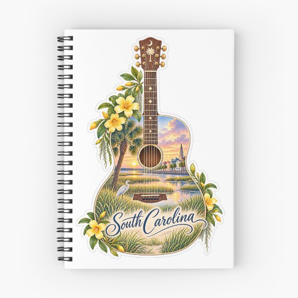 Item preview, South Carolina Lowcountry Guitar designed and sold by Whimspired By Paxx.