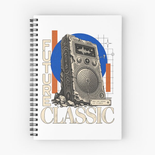Item preview, Future Classic Ancient Radio Sci Fi Retro Technology Design designed and sold by Trendy-Artistry.