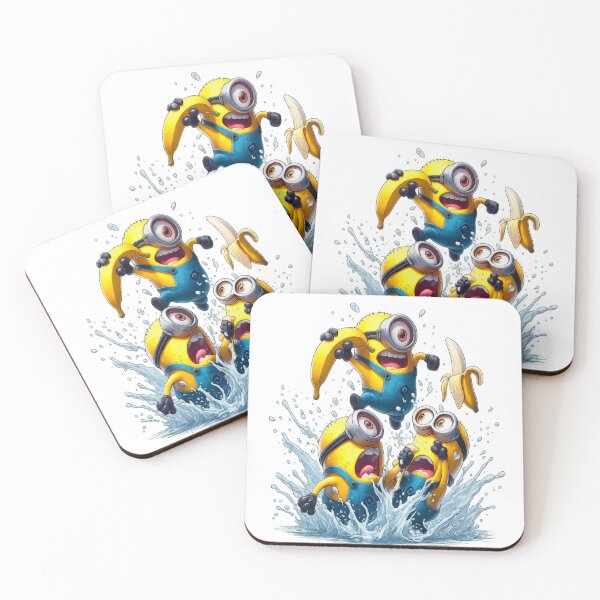 Artikelvorschau, Minions Group – Cute Yellow Cartoon entworfen und verkauft von 4U---Store.