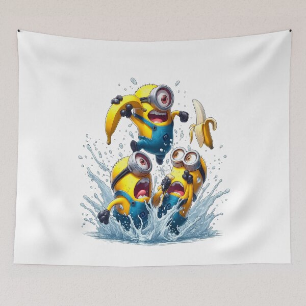 Item preview, Minions Group – Cute Yellow Cartoon designed and sold by 4U---Store.