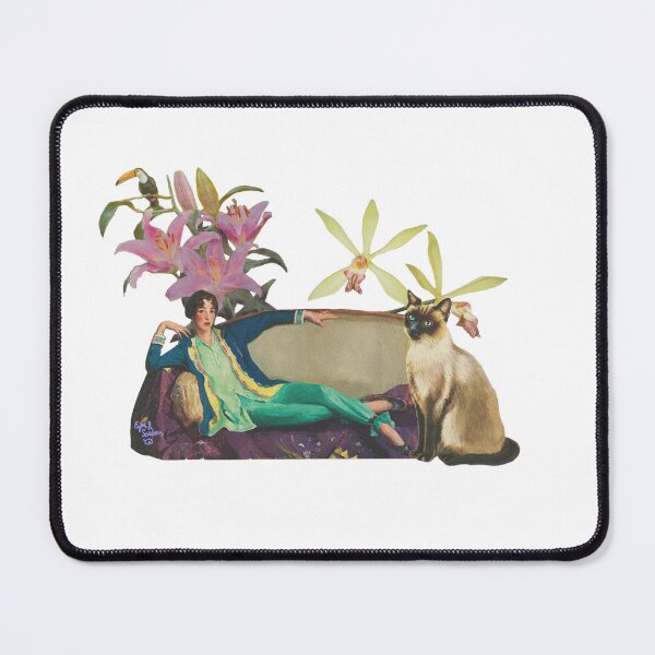 Item preview, Lady and her Cat designed and sold by EyeSandScissors.