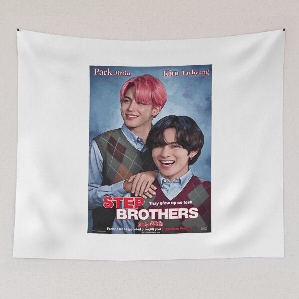 Item preview, Kpop Duo Retro Movie Poster Design designed and sold by radson199.