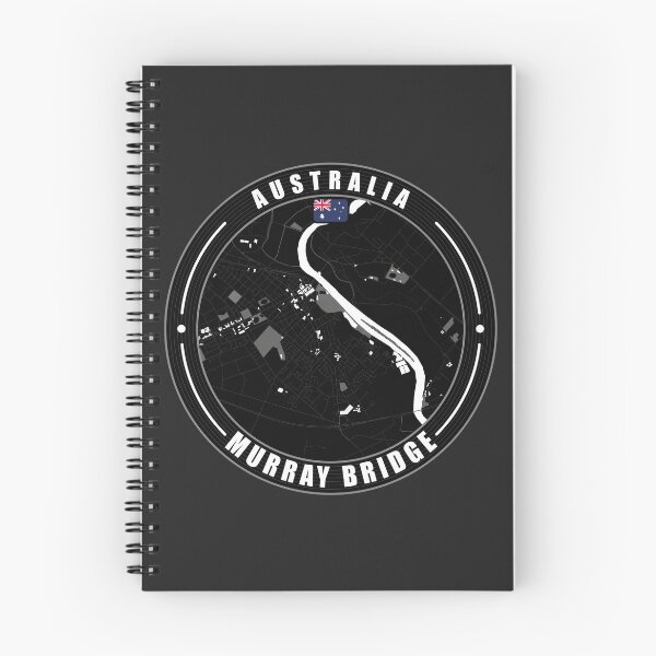 Item preview, Murray Bridge Australia City Map  designed and sold by Thistle-TShop.