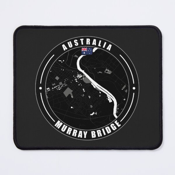 Item preview, Murray Bridge Australia City Map  designed and sold by Thistle-TShop.
