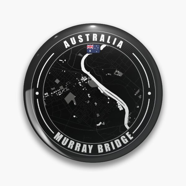 Item preview, Murray Bridge Australia City Map  designed and sold by Thistle-TShop.