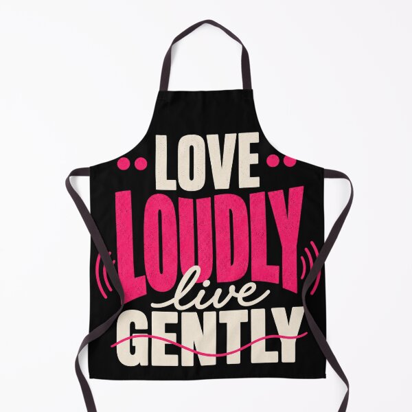 Item preview, Love Loudly Live Gently Positive Quote designed and sold by the-dovlat.