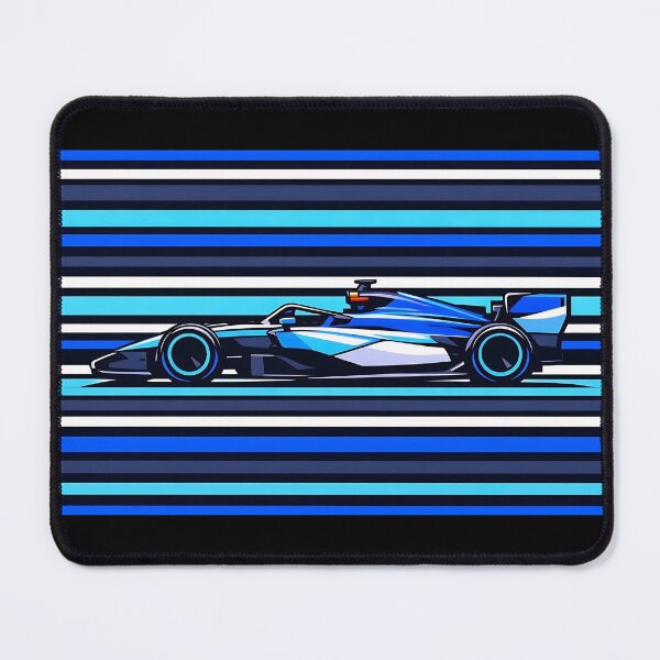Item preview, 2026 FW48 Blue Race Car designed and sold by PitWallArt.
