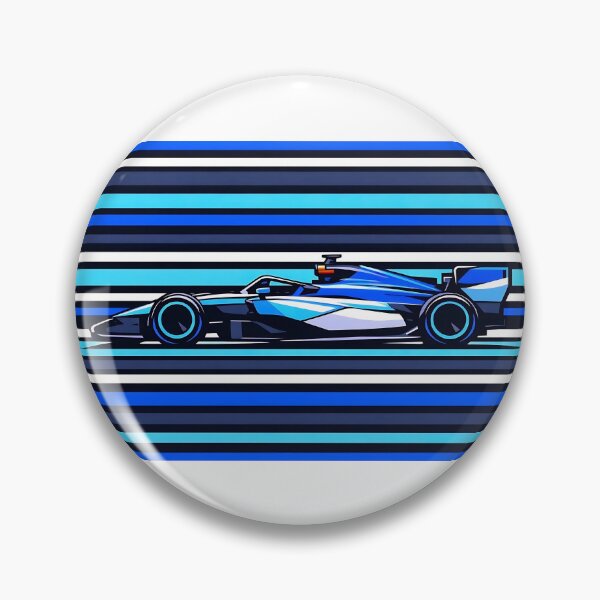 Artikelvorschau, 2026 FW48 Blauer Rennwagen entworfen und verkauft von PitWallArt.