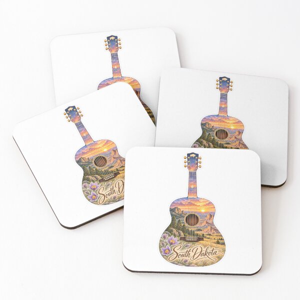 Item preview, South Dakota Badlands Guitar designed and sold by Whimspired By Paxx.