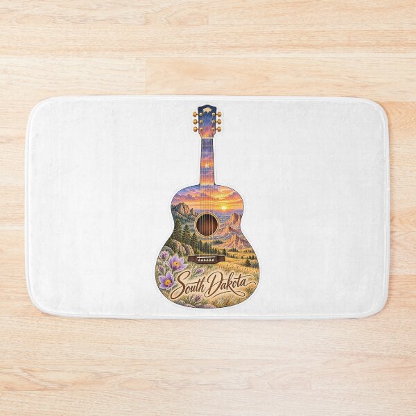 Item preview, South Dakota Badlands Guitar designed and sold by Whimspired By Paxx.