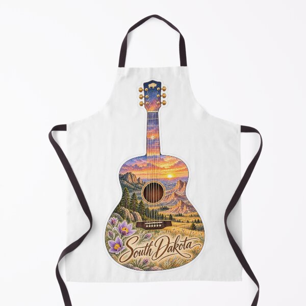 Item preview, South Dakota Badlands Guitar designed and sold by Whimspired By Paxx.
