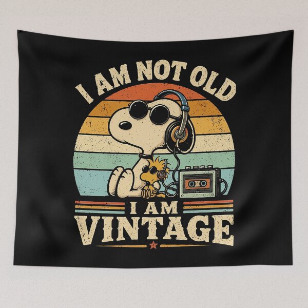Item preview, Snoopy I Am Not Old I Am Sunset Music designed and sold by engsmart.