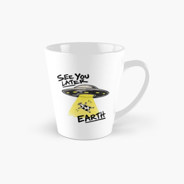 Item preview, See You Later Earth – Funny UFO Cow Abduction designed and sold by zzz888.