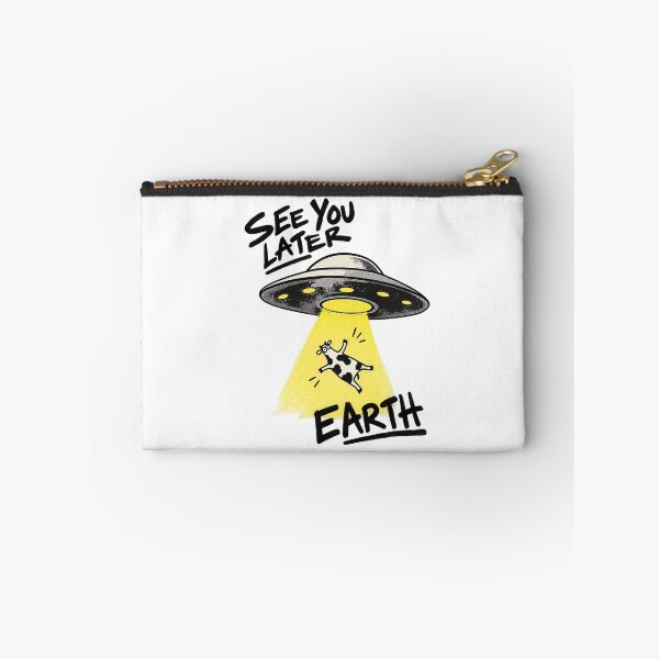 Item preview, See You Later Earth – Funny UFO Cow Abduction designed and sold by zzz888.