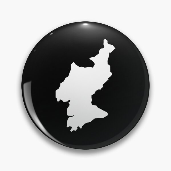 Item preview, North Korea Country Shape KP designed and sold by shitpostee.