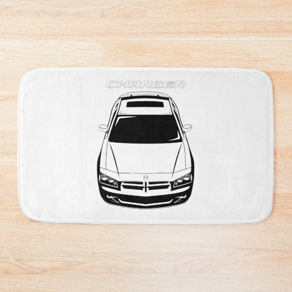 Item preview, Classic Dodge Charger LX Muscle Car Illustration Design designed and sold by DreamArtstore.