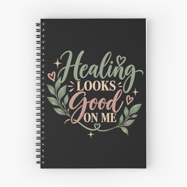 Item preview, Healing Looks Good On Me – Self Love, Healing & Positive Affirmation Botanical Design designed and sold by Sanika arts .